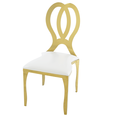 Atlas Commercial Products Stainless Steel Emma Dining Chair, Gold EMMA41G